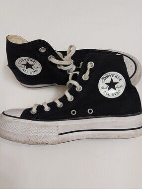 Converse Black High Top Chuck Taylor All Star Sneakers